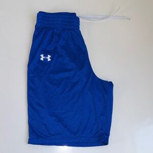 EUC Under Armour Men's Mesh Athletic Basketball Shorts Small 9”